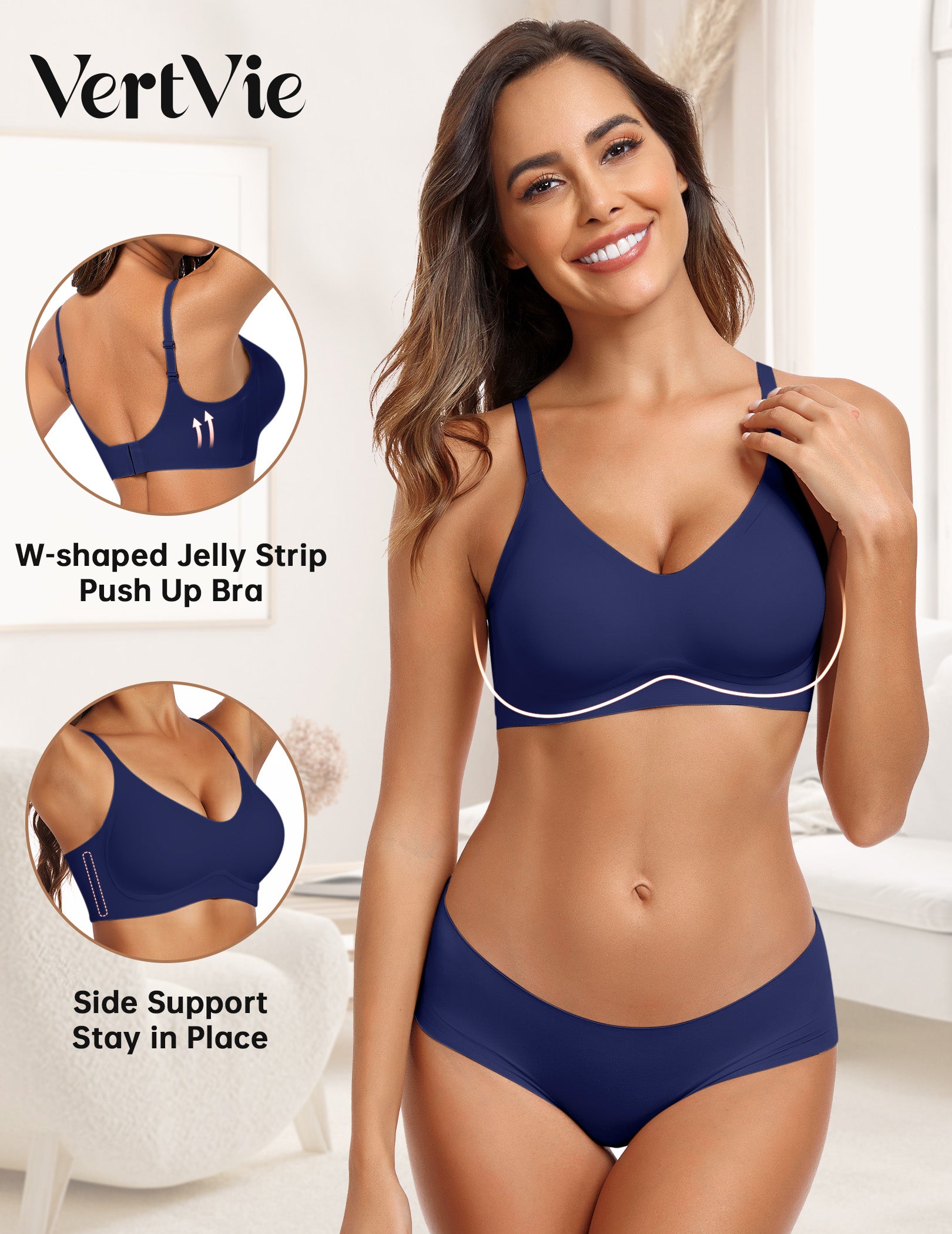 Seamless Wire-Free Comfort Bra
