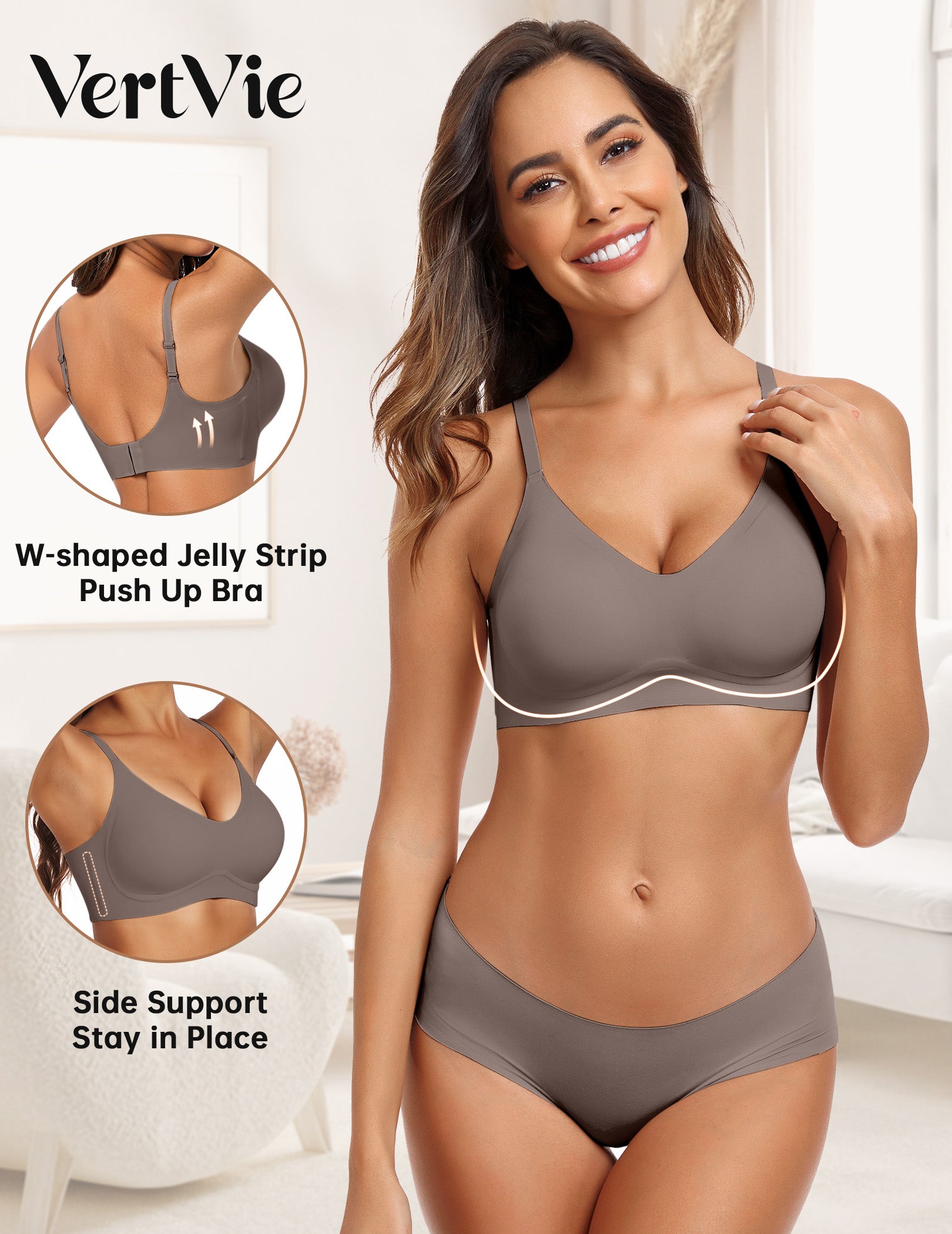 Seamless Wire-Free Comfort Bra
