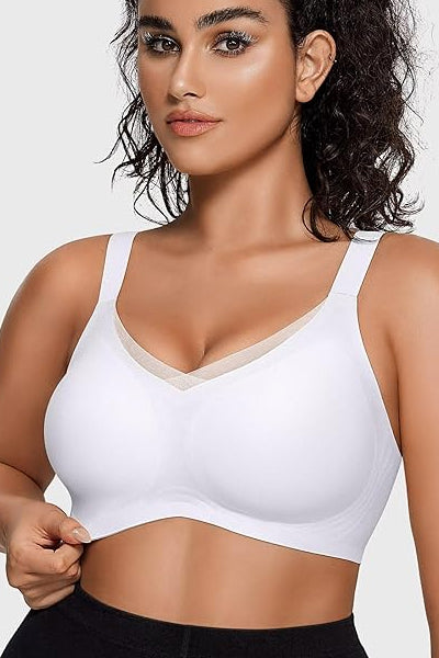 Supportive Mesh Crossover Bras