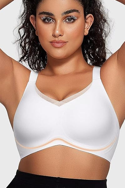 Supportive Mesh Crossover Bras