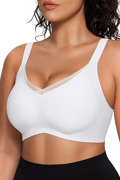 Supportive Mesh Crossover Bras