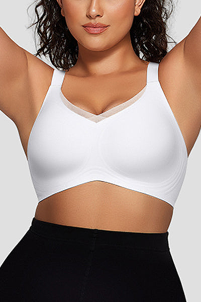 Supportive Mesh Crossover Bras