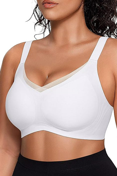 Supportive Mesh Crossover Bras